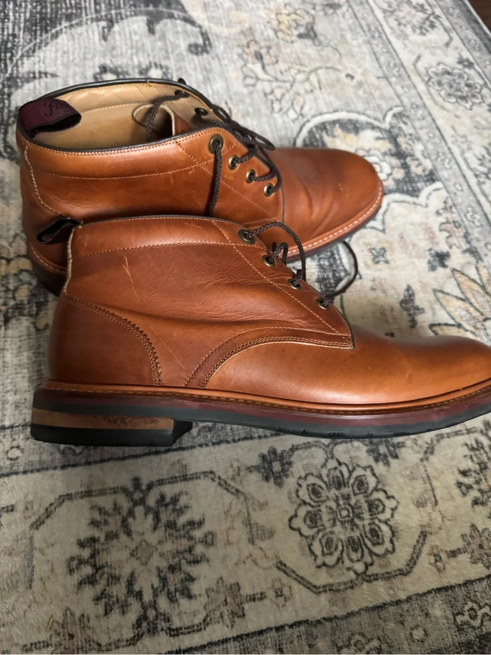 Cole Haan Holland Grand British Men's Leather Chukka Boots - US 10, Brown